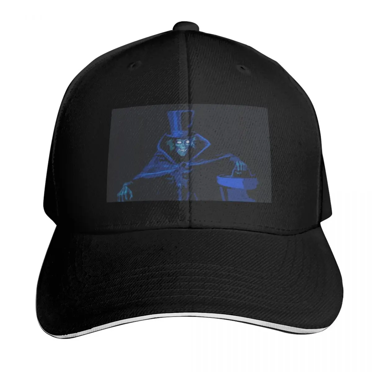 Hatbox Ghost Alt Mask Baseball Cap Adjustable Buckle Closure Moisture Wicking Quick Dry Curved Brim Classic Fit
