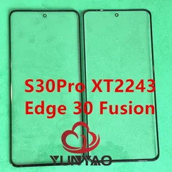 For Motorola Moto Edge 30 Fusion / S30 Pro XT2243 Replacement LCD Front Touch Screen Glass Outer Lens