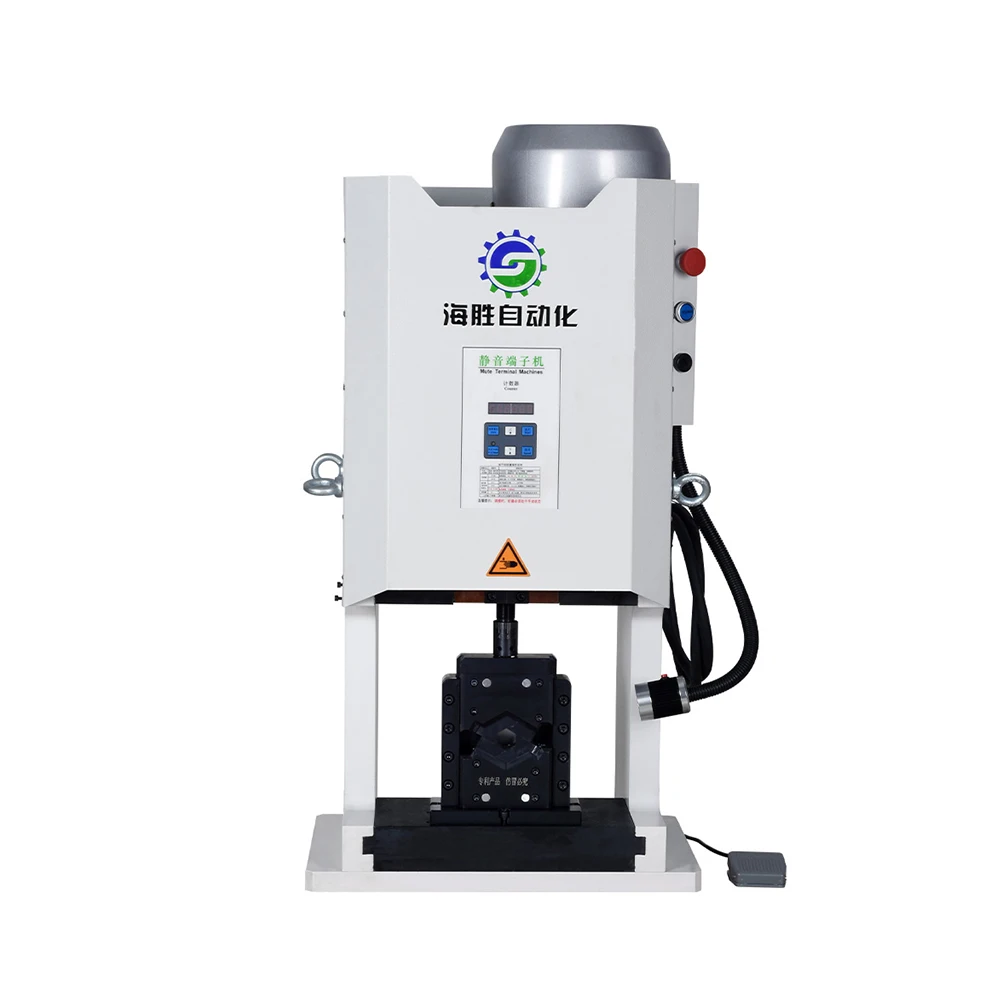 

Factory Direct Sales 5500W Mute Wire Harness Terminal Equipment 20T Silent Cable Terminal Crimping Machine For New Energy Cable