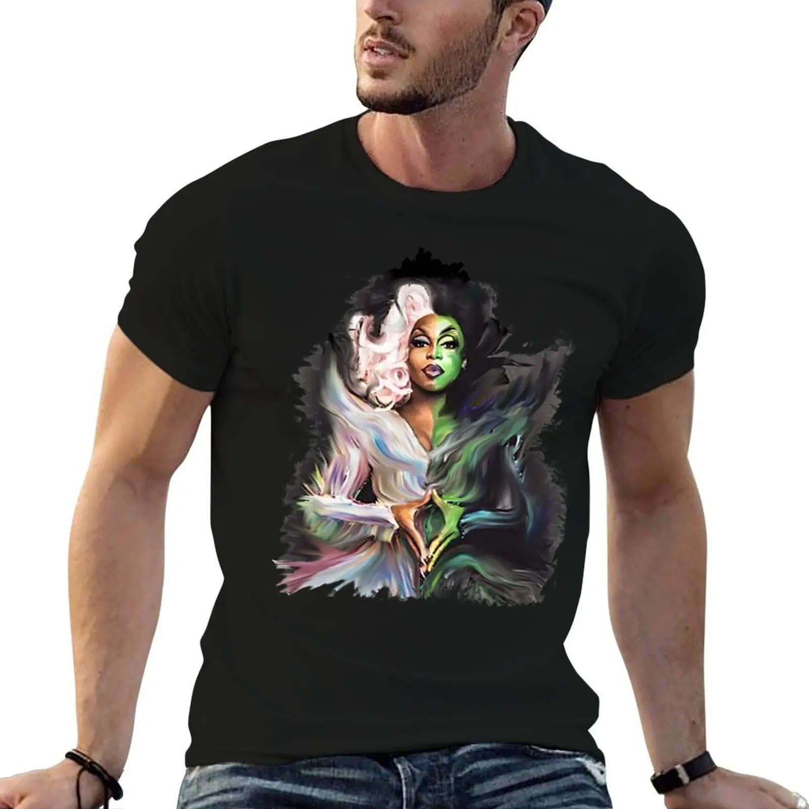 Todrick Hall Straight Outta Oz T-Shirt Relaxed Fit Casual Short Sleeve Top