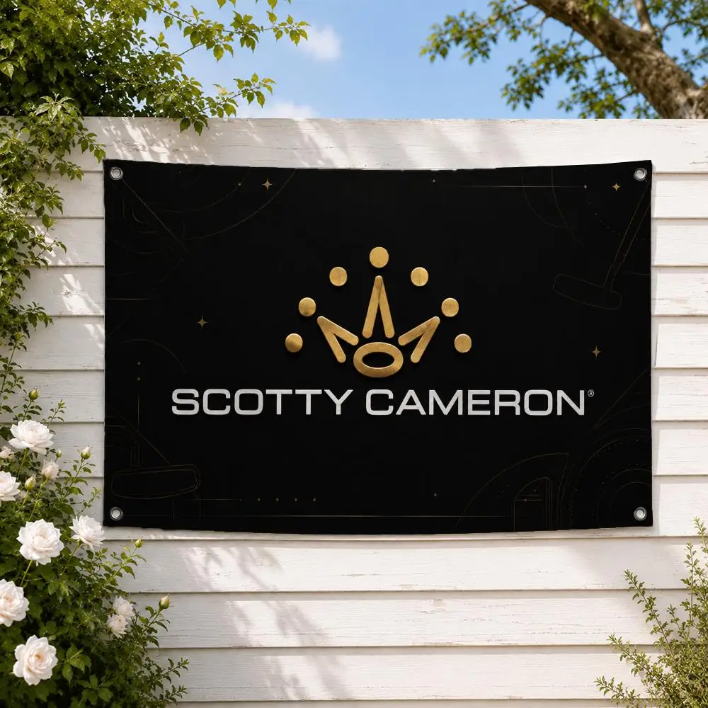 Brand Scotty Cameron Flags decor flag banner,wall hanging flag,indoor outdoor wall decor,yard garden porch patio