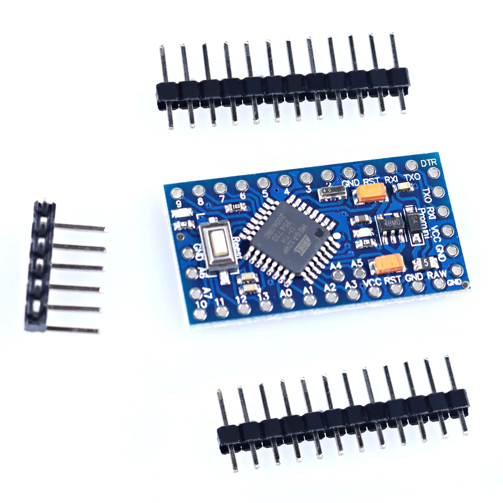 Placa de desarrollo para Arduino, módulo ATMEGA328P Pro Mini 328, ATMEGA328, 5V, 16MHz, 3,3 V, 8MHz, CH340G, 1-5 piezas