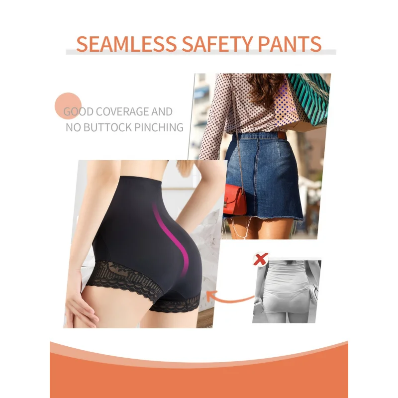 Pack Smooth Thin Women'S Shaping Panties - Tummy Control & Butt Lift, Machine Washable, Smooth Fabric, Lace Details