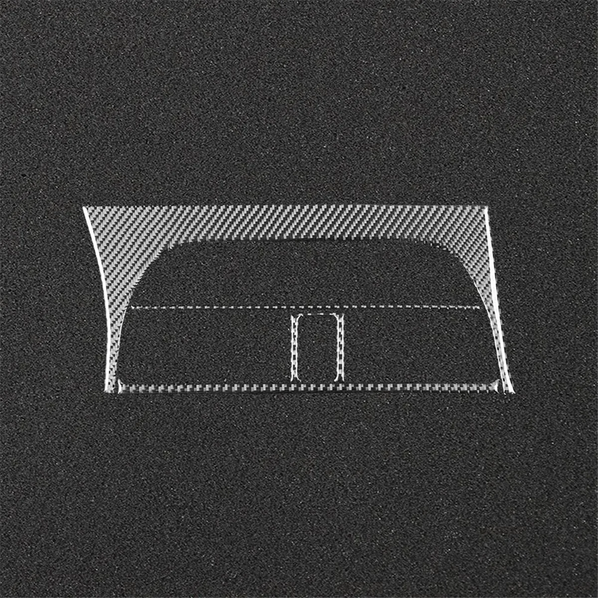 Carbon Fiber for Honda Acura TL 2004-2008 LHD Car Center Air Condition Vents Cover Trim Stickers Interior Accessories