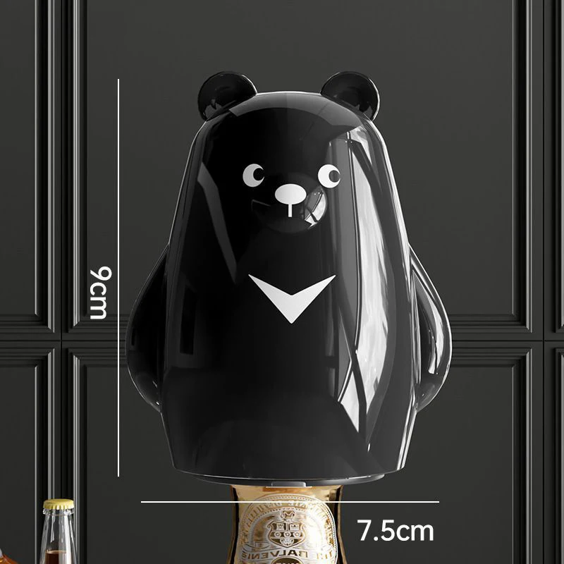 New Polar Bear Magnetic Bottle Opener Multifunctional Portable Automatic Bottle Openers Bar Gadgets Kitchen Accessories