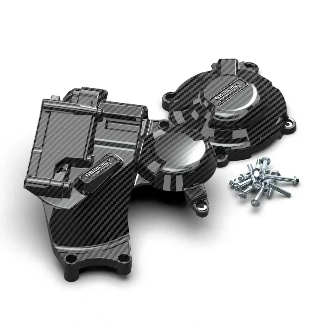 

Защитный чехол двигателя GBRacing с карбоновым принтом для HONDA CBR650R E-Clutch 2025 и CB650R E-Clutch 2025