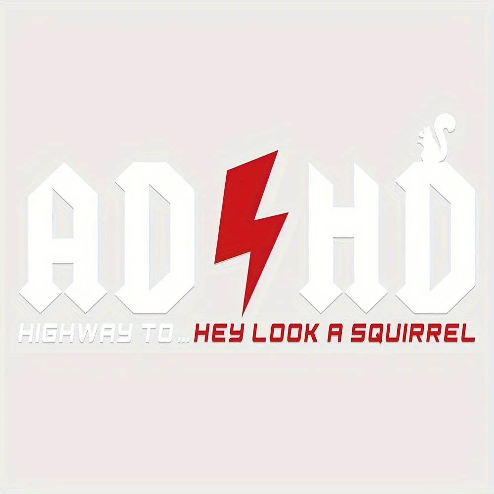 1Pc Adhd Sticker - … - image