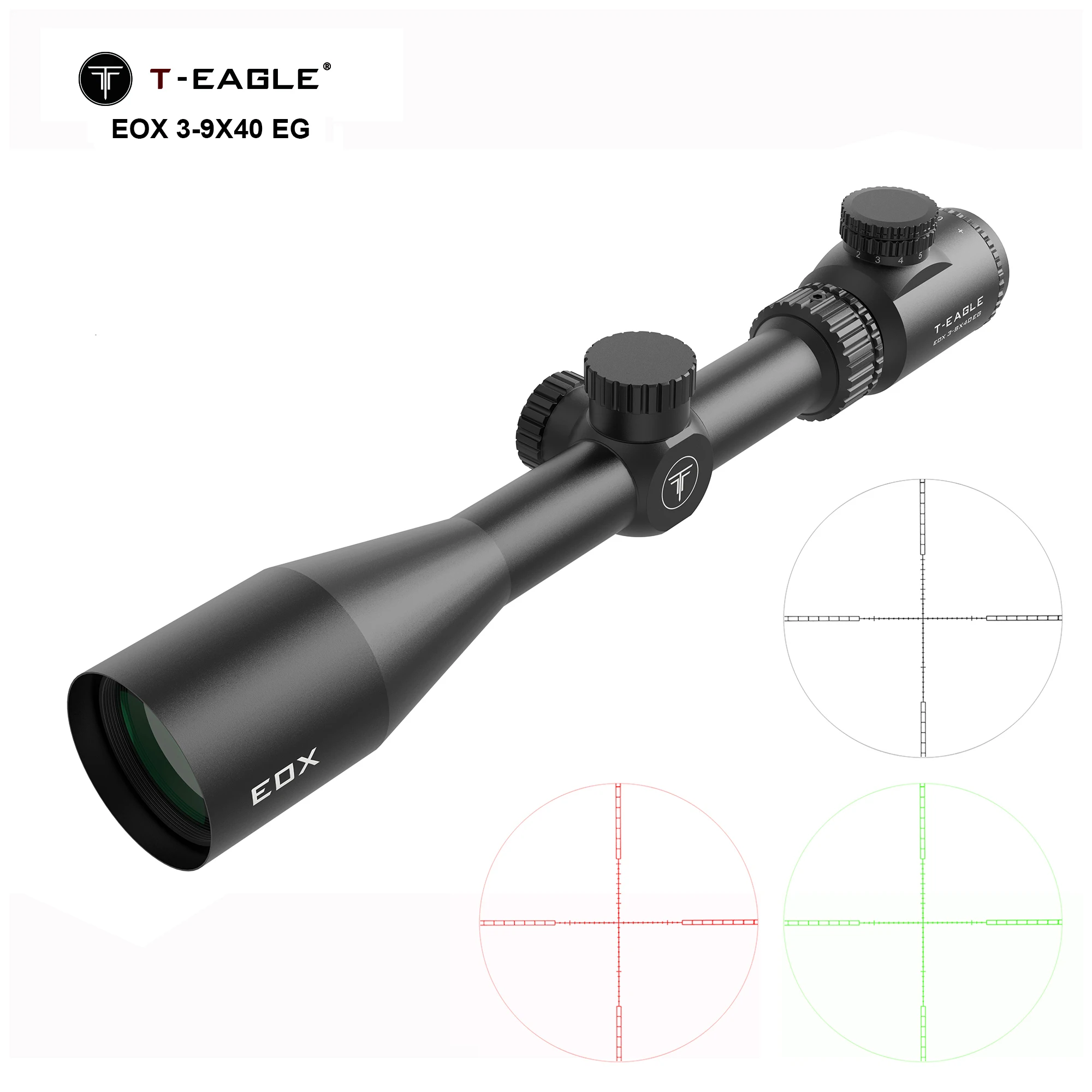 

T-EAGLE EOX 3-9X40 EG Caza Spotting Scope Tactical Rifles Scope For Hunting And Shooting Airsoft Sight Lunetas Fits Carabina