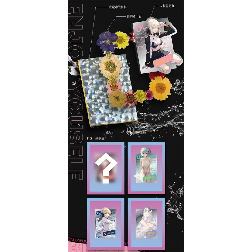 Nieuwe Godinnen Verhaalkaarten Anime Meisje Feestmeisjes Bikini Badpak Feest Booster Box Spel Kaartspel Hobby Speelgoed En Hobby 'S Cadeau