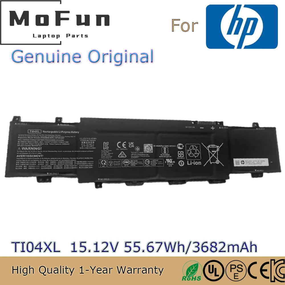 

Brand New Original TI04XL 15.12V 55.67Wh Laptop Battery for HP Envy 17-ch0977nz 17-ch0027ur 17-ch0026ur M24420-1D1 M24563-005