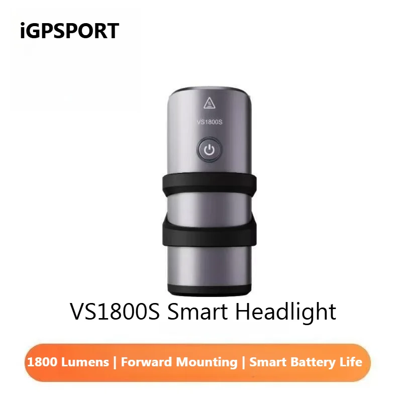 

iGPSPORT VS1800S Bicycle Light Smart Headlight MTB Road Bike Lamp Headlight Cycling Flashlight Lantern Bike Accessories