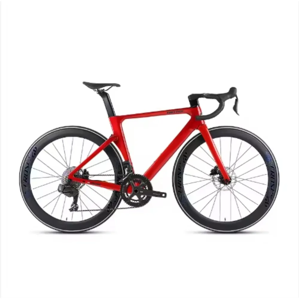 

Twitter Carbon Road Bike R12pro-Disc 9.1kg WheelTop EDS-2*13 Speed Full Hydraulic Disc Brake 700c Foldable Reflective Edges