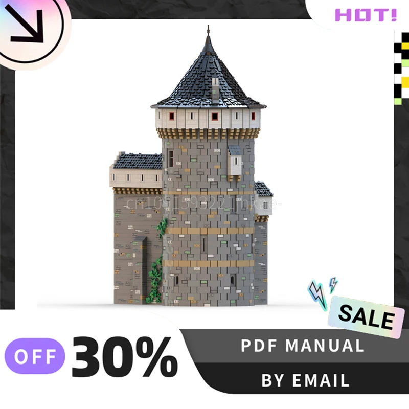 [10078PCS] Customized MOC Outpost Creative Building Blocks Set STEM Educational Toys DIY Construction Model Kit Birthday Gifts