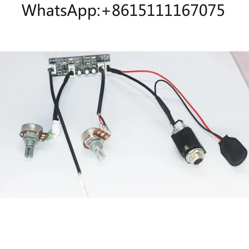 Brand New DIY Electric Guitar 25dB Mid Boost Active Circuit Clapton Style Tone Enhancer