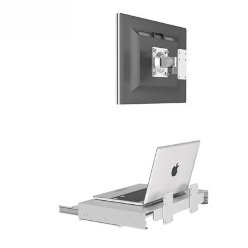 

Standing desk TV notebook multi-function wall keyboard mouse tray holder