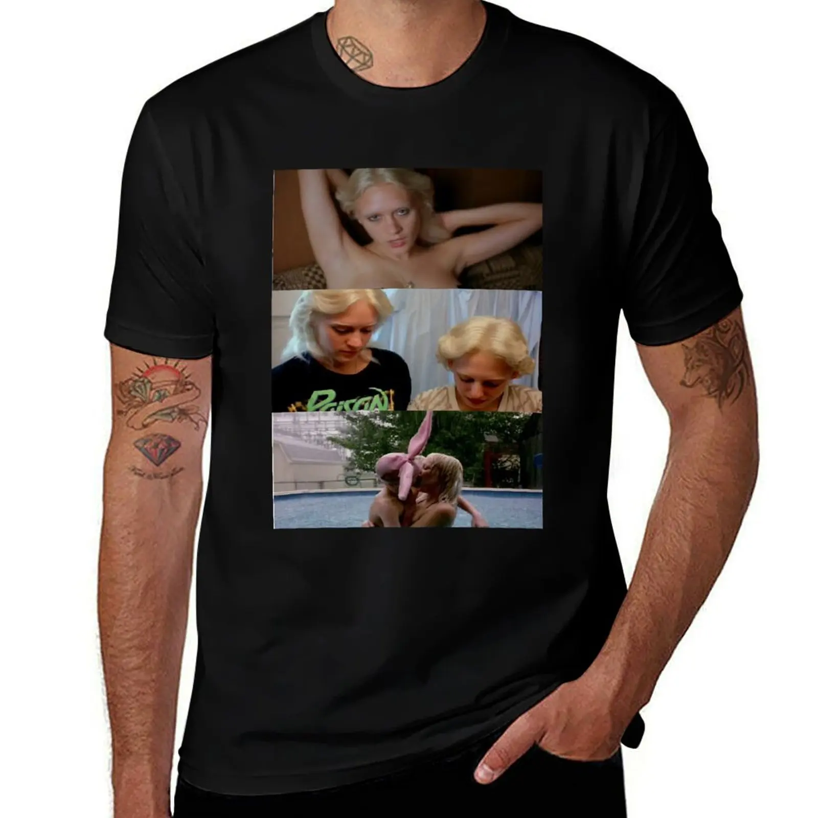 Music Vintage Retro Gummo Collage Tee Love You Fans T-Shirt Plus Size All Match Tee Shirt T-Shirt