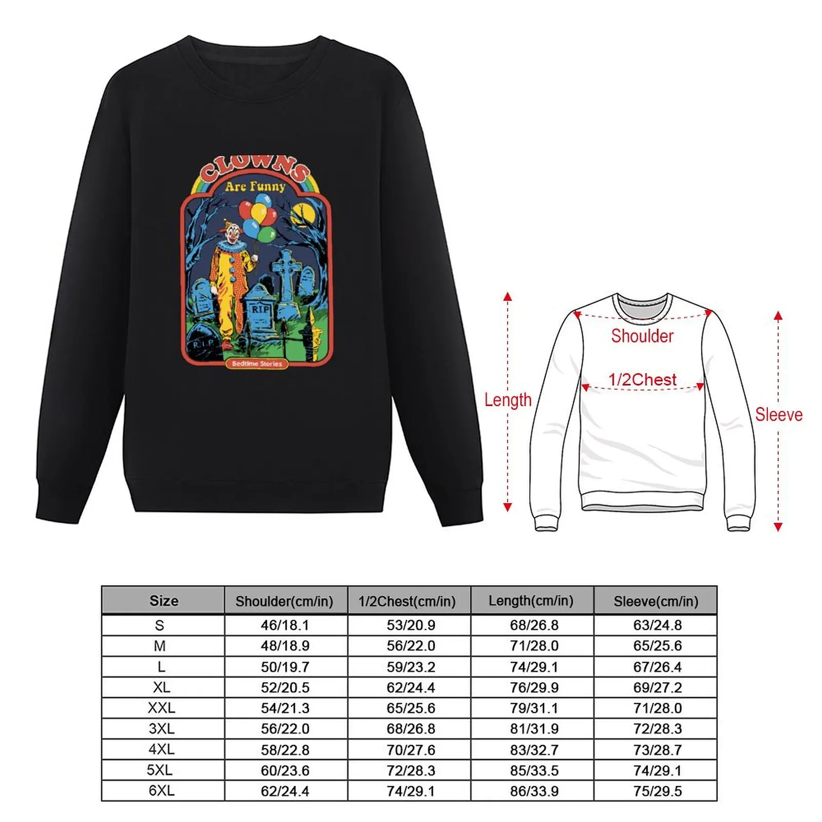 Clowns are Funny Sweatshirt men's sweat-shirt set autumn jacket men oversize sweatshirt