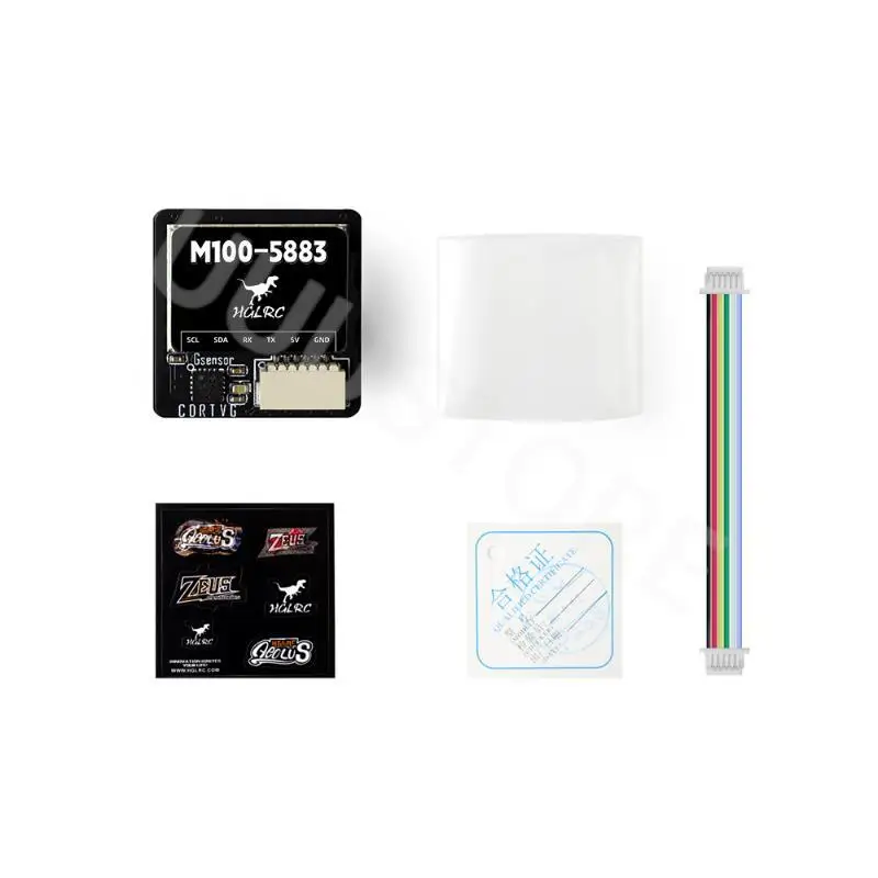

HGLRC M100-5883 M10 GPS-модуль 21x21 мм с компасом, керамическая антенна, встроенные светодиодные индикаторы для радиоуправляемого самолета, FPV, БПЛА с неподвижным крылом