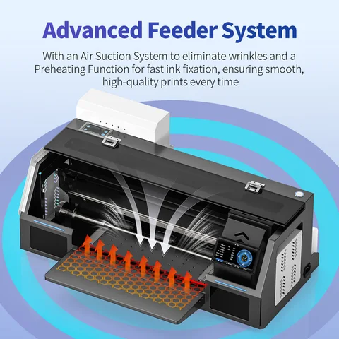Принтер для переноса изображения OYfame A3+DTF для Epson XP600, печатающий напрямую на пленке и текстиле, машина для печати на футболках формата A3 с печью DTF комплект принтера DTF отзывы - №6