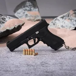 2024 Nuova Lega Empire Glo G17 G34 TTI Pistola Modello Shell Espulsione 1:3 Mini Pistola Giocattolo Arma Portachiavi Portachiavi In Metallo Regalo Di Natale