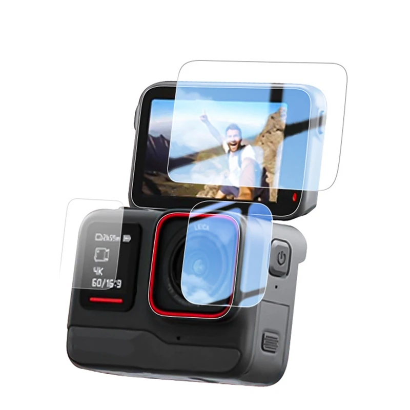 Suitable For Shadow Stone Insta360 Ace Pro Tempered Film Screen Protector Lens Film Sports Camera Film