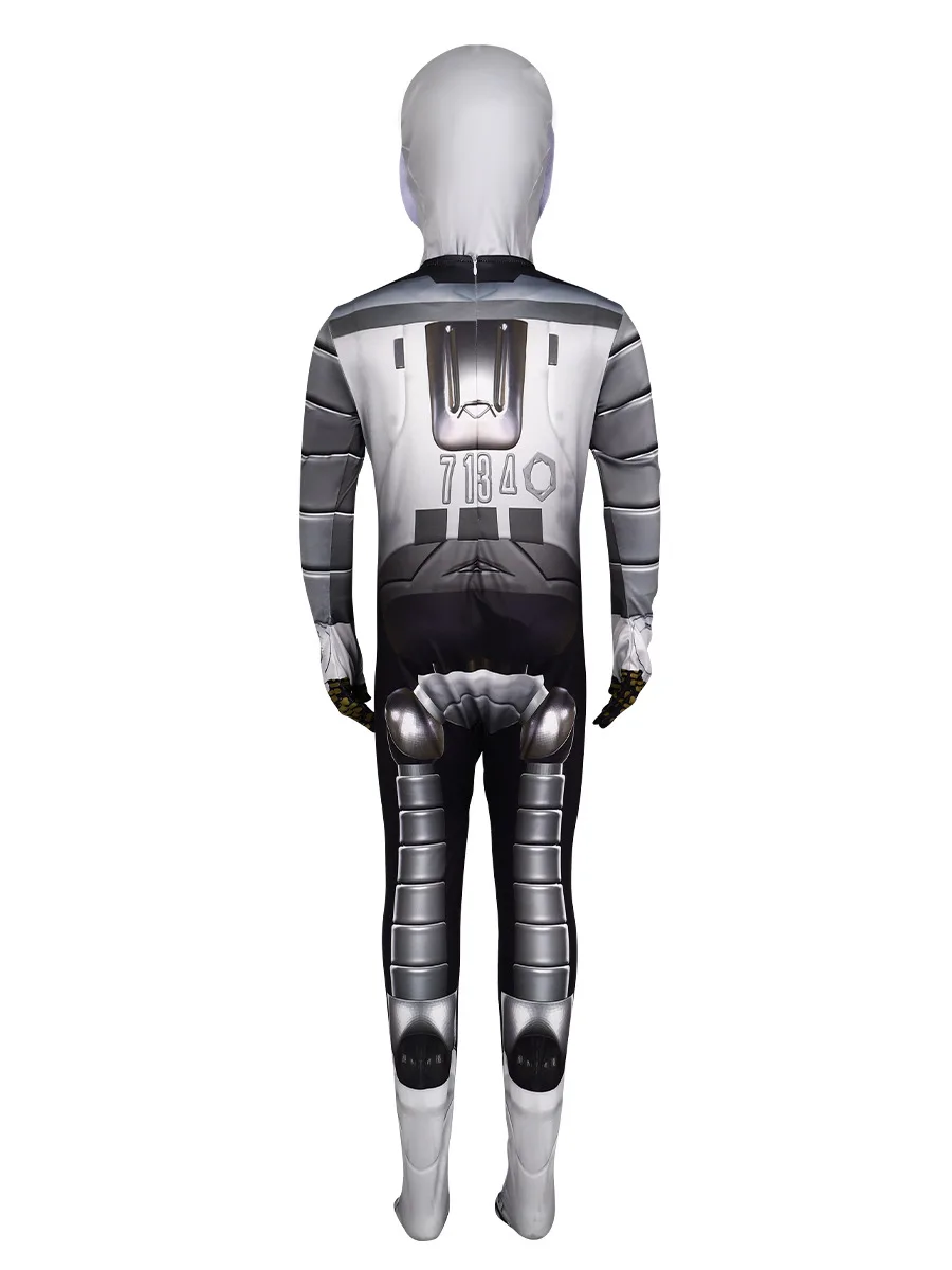 New The Wild Robot Cosplay Costumes The Wild Robot Bodysuit For Children Adults Costumes Halloween Cosplay Cartoon Jumpsuit