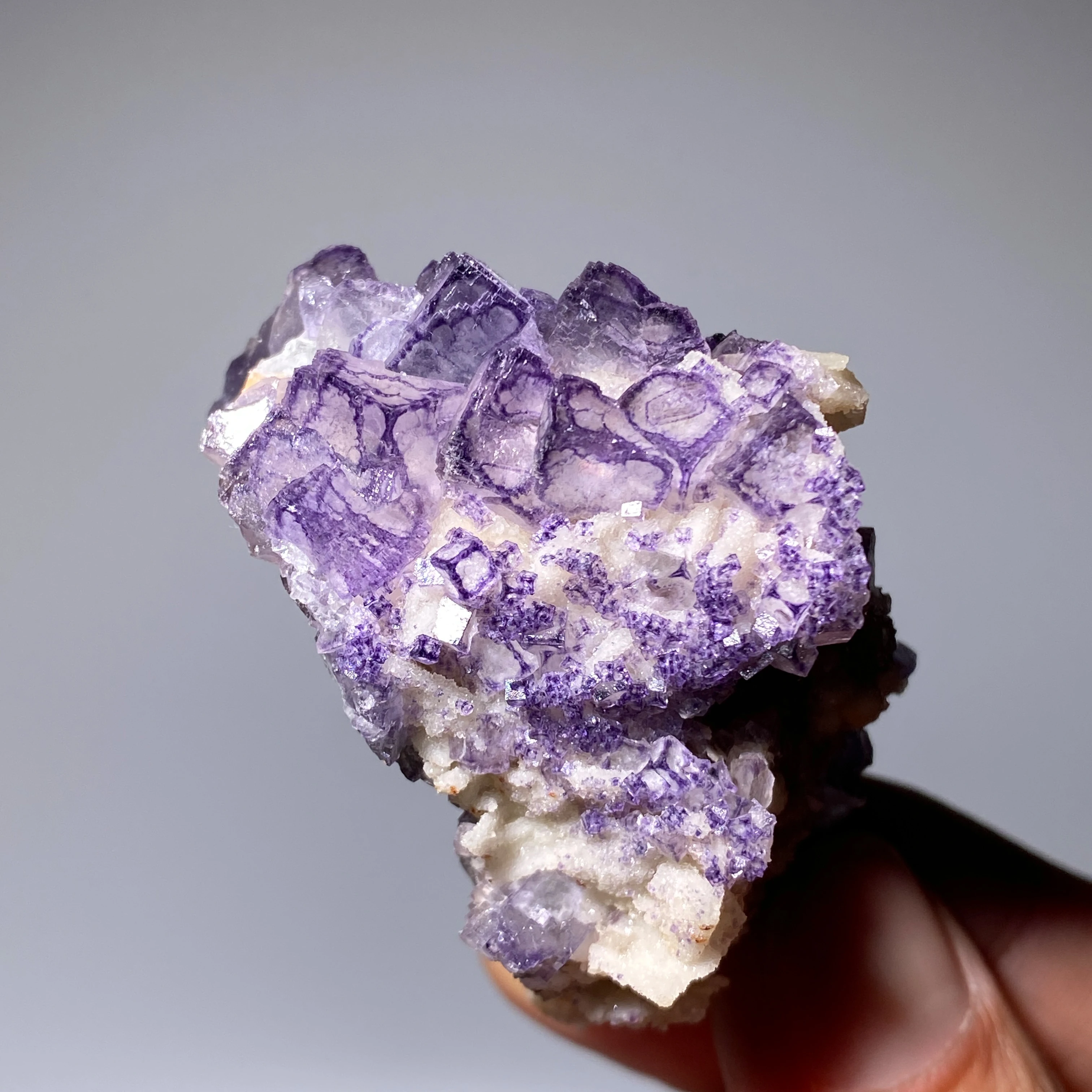 Natural Zhejiang Lepidolite Crystal Specimen Home Decor Meditation Energy Teaching Gift Mineral Stone Purple Fluorite