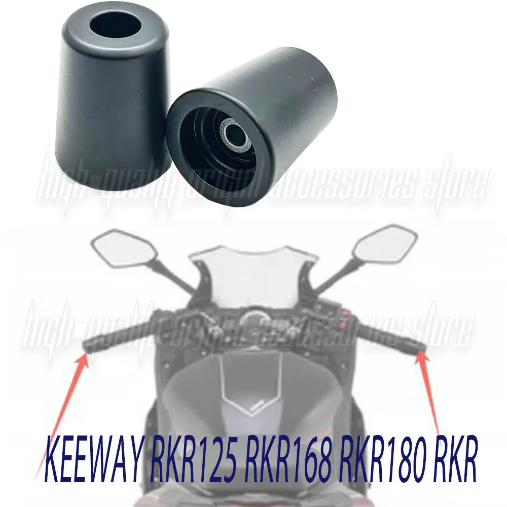 

Motorcycle Handlebar Handle End Cap Rod End Plug Weight Slider Suitable for KEEWAY RKR125 RKR168 RKR180 RKR 125 / 168 / 180