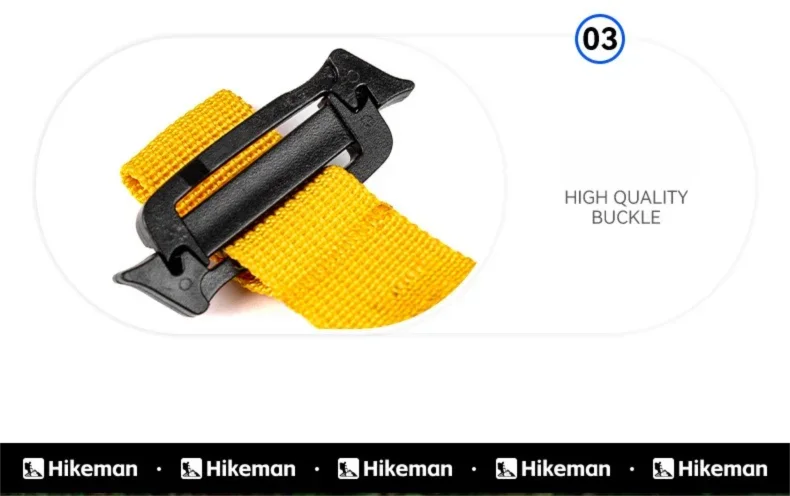 Wanderstock-Befestigungsriemen, Rucksack-Zubehör, einfache elastische Schlaufe, schnelle Installation, keine Demontage, Outdoor-Camping-Trekkingstockhalter – Detail 13