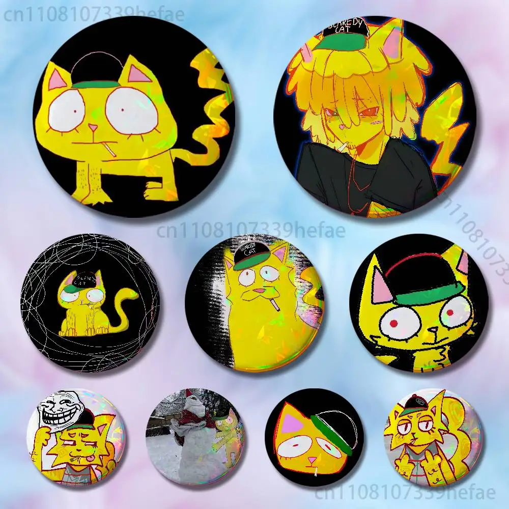 

W-Wifiskeleton Suburban Saredevil Button Lapel Anime Pin Badges Brooch Jewelry Decoration Gift 25mm 32mm 44mm 58mm 75mm