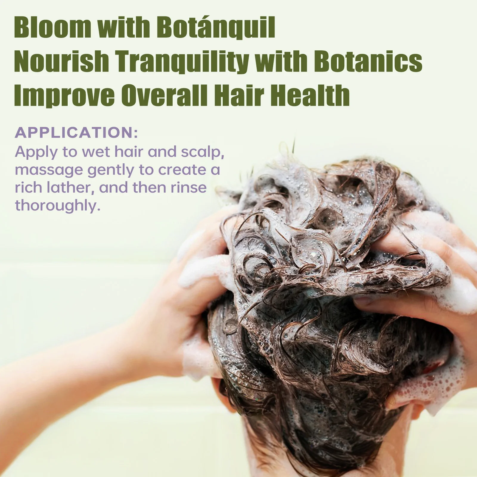 BOTÁNQUIL 16fl.oz Rosemary Strengthening Shampoo Cleanses and Helps Strengthen Weak and Brittle Hair Soft Rich Foam