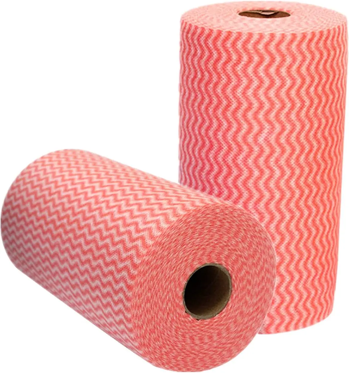 

Reusable Cloth Disposable Cleaning Cloth Kitchen Dish Towels, 200 Pack, Red