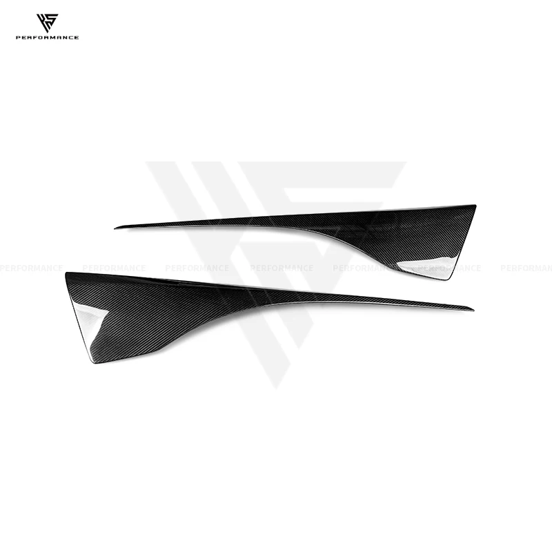 Vorstein Style Dry Carbon Fiber Car Accessories Extend Side Skirts For Mclaren 720S 2015-2018 Carbon Front Skirts