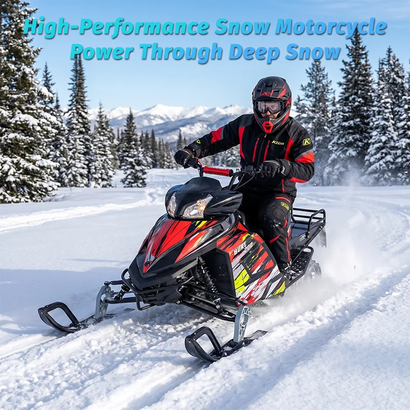Electric Snowmobile Double Sea - Outdoor Adventure Vehicles review and price