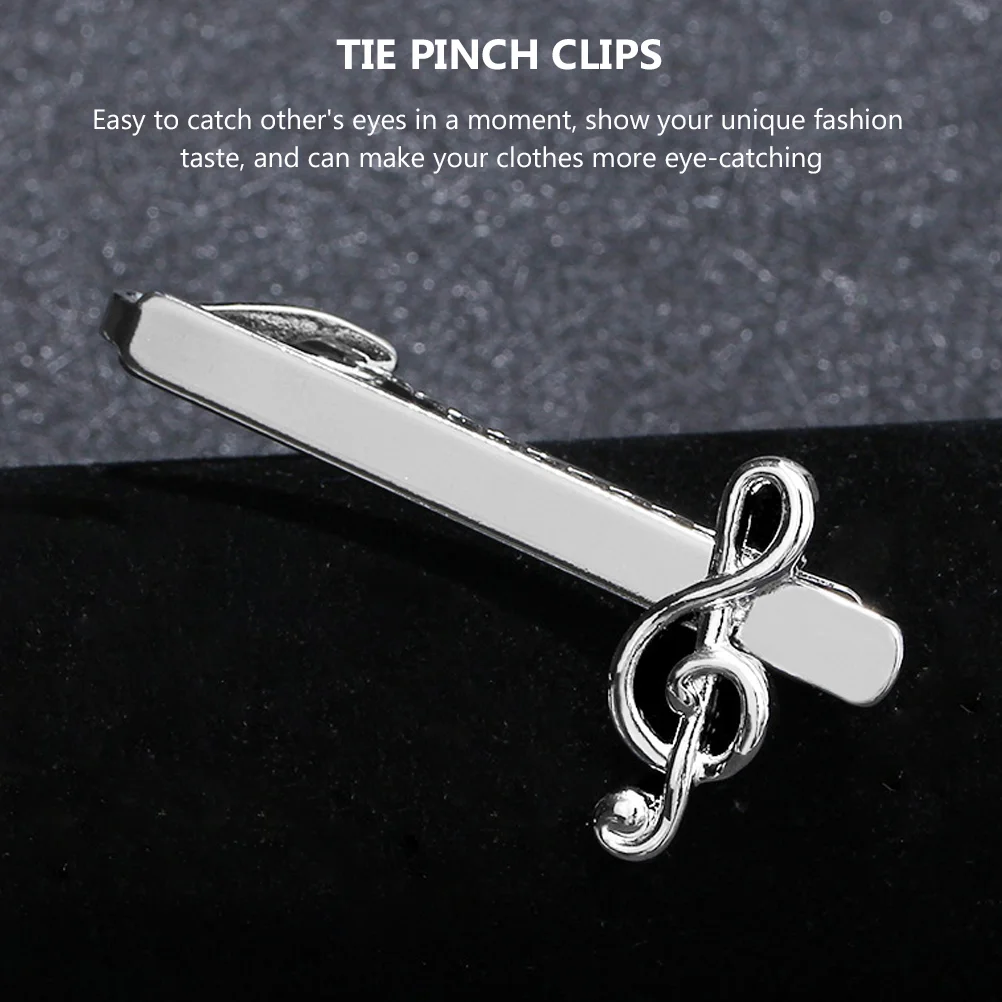 2 Pcs Mens Bow Tie Clips Collar European Fashion Shirt Cufflink Silver Alloy Man