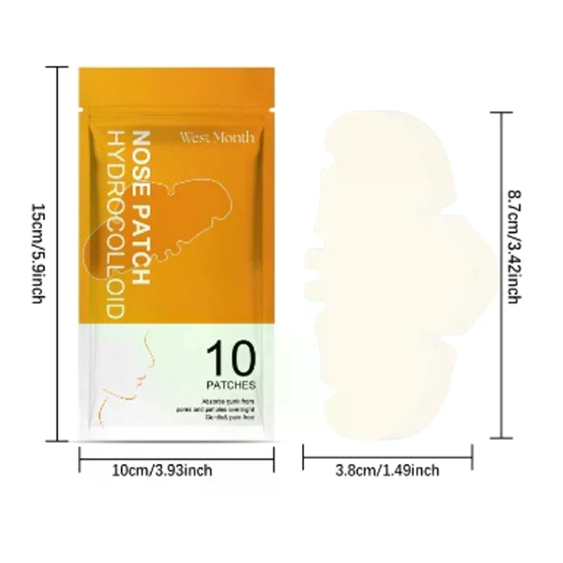 にきびパッチプロフェッショナル鼻のクリーニングとケア目に見えないハイドロゲルステッカー通気性防水ステッカー