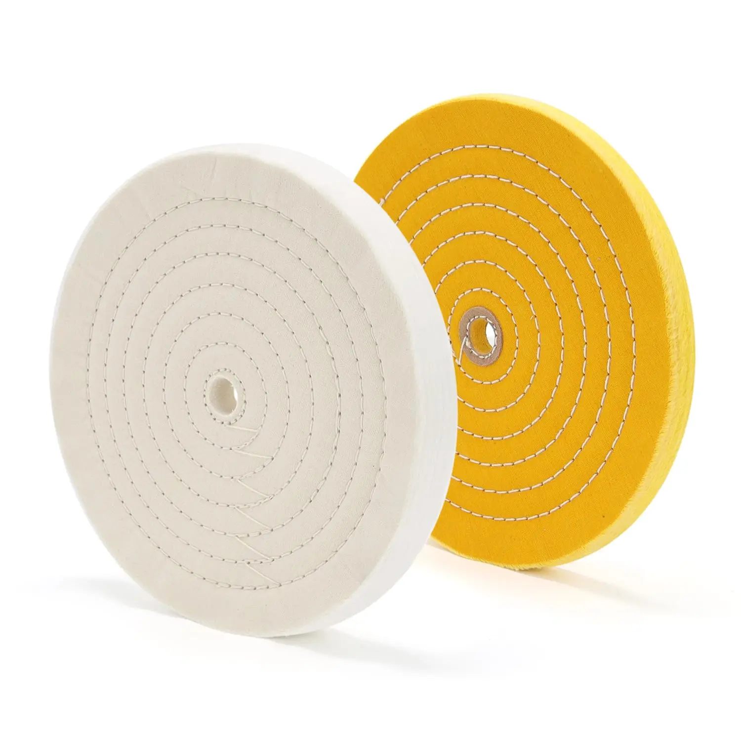 Peijian Buffing Polishing Wheel For Buffing Wheel 3~8 Inch 50~200mm White/yellow For Polishes Jewelry Glass Tools And More