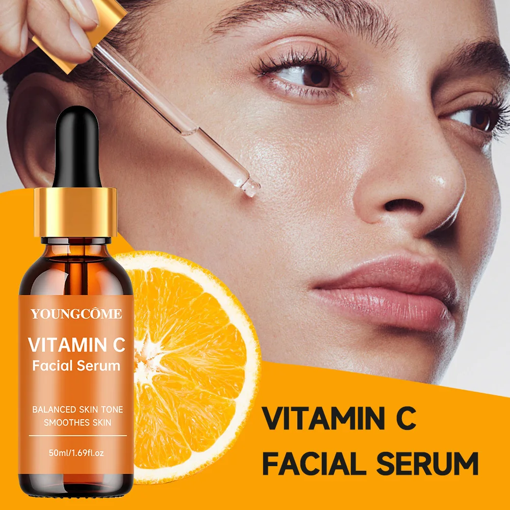 VC Serum Pure Hyaluronic Acid Serum For Face Anti Wri-nkle Firming Lifting Fine Lines Moisturizing Nourishing Pore Shrink Hyalu