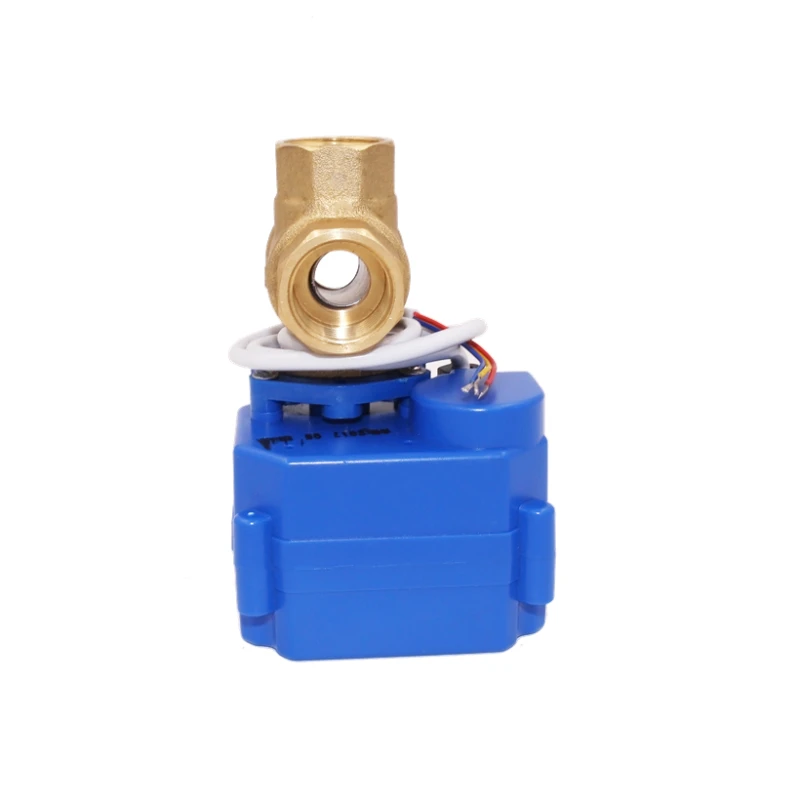 stainless less brass electric ball valve The Most Durable Mini 12V DC Motor Electric Actuator Motorised 2 Way Water Ball Valve