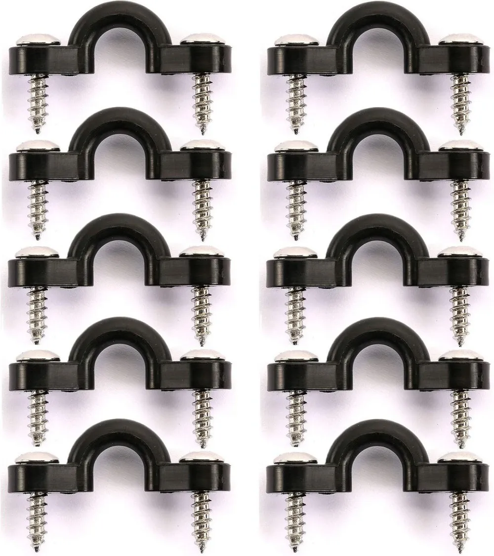 10PCS Kayak Clips Inflatable Boat Fish Rowing Tool Marine Boats Aquatic Sports Surfing Deck Rigging Kit Elastic Rope Accessories