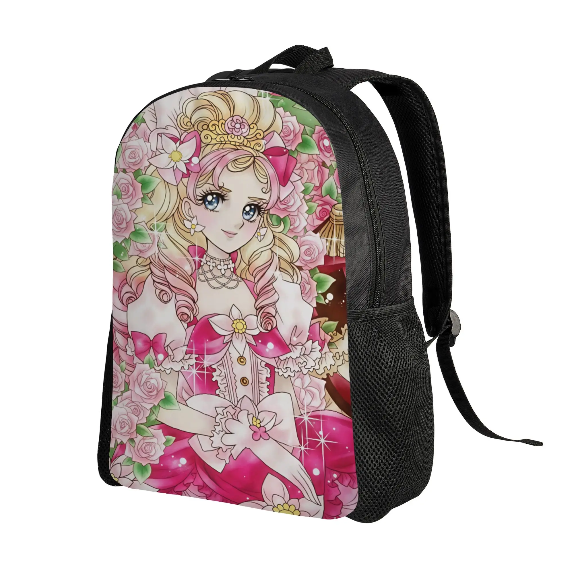Rose of V-Versailles Lady  Backpack  Pretty Backpacks Student College Big School Bags Custom Rucksack