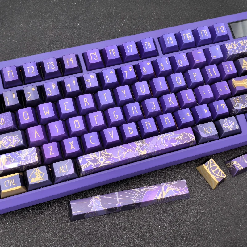 

Лидер продаж Genshin Impact колпачки для клавиш на заказ Cyno металлическая краска вишневый профиль колпачок для клавиш милый оригинальный дизайн точка колпачок для клавиш MX Switch