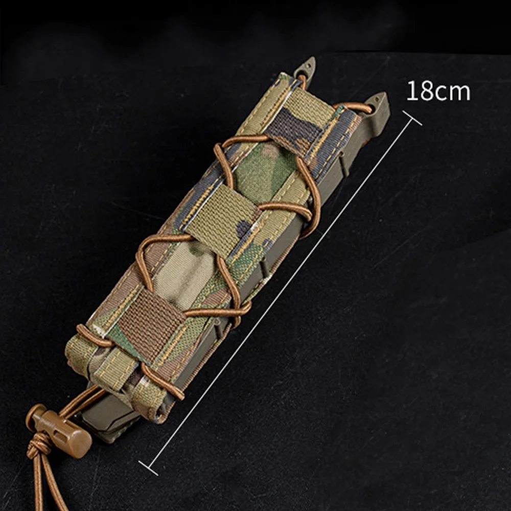Bolsa táctica MOLLE porta linternas y cuchillo compatible MP5 - imagen 3