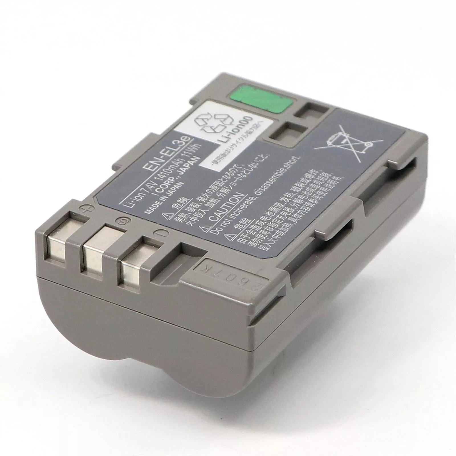 Оригинальный аккумулятор EN-EL3e 7,4 В 1410 мАч для камеры Nikon D300S D300 D100 D200 D700 D70S D80 D90 D50 L50