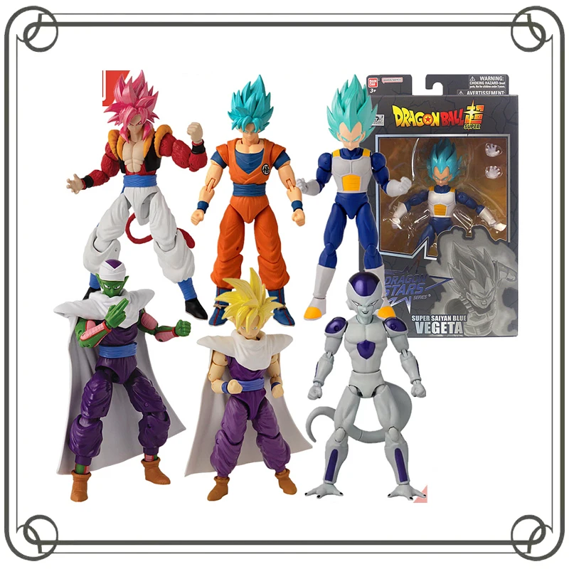 

Bandai Anime Dragon Ball Super-Dragon Stars Super Saiyan Vegeta IV PVC Action Figure Model Collect Toy Kids Holiday Gifts
