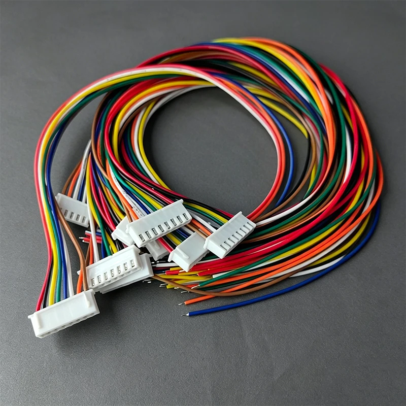 10PCS Electronic Wire SH1.0mm MX1.25mm ZH1.5mm PH2.0mm XH2.54mm Single Head Wire Cable  2-12 Pin Female Plug Connector