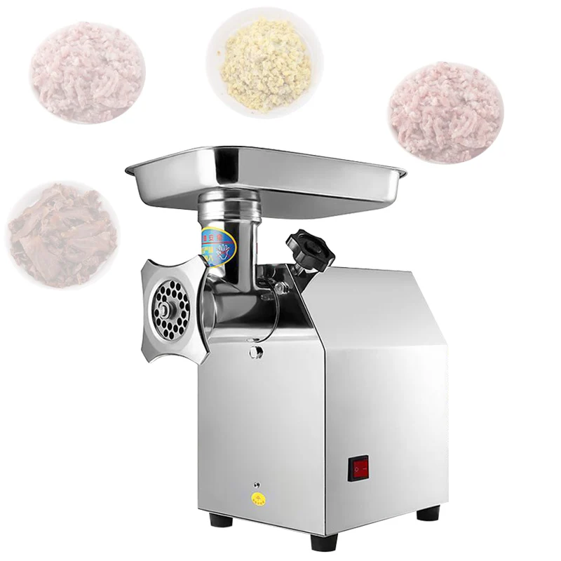 Electric Meat Grinder Commercial Stainless Steel Multi-Function Household Automatic Meat Grinder Meat Sausage Filling Machine