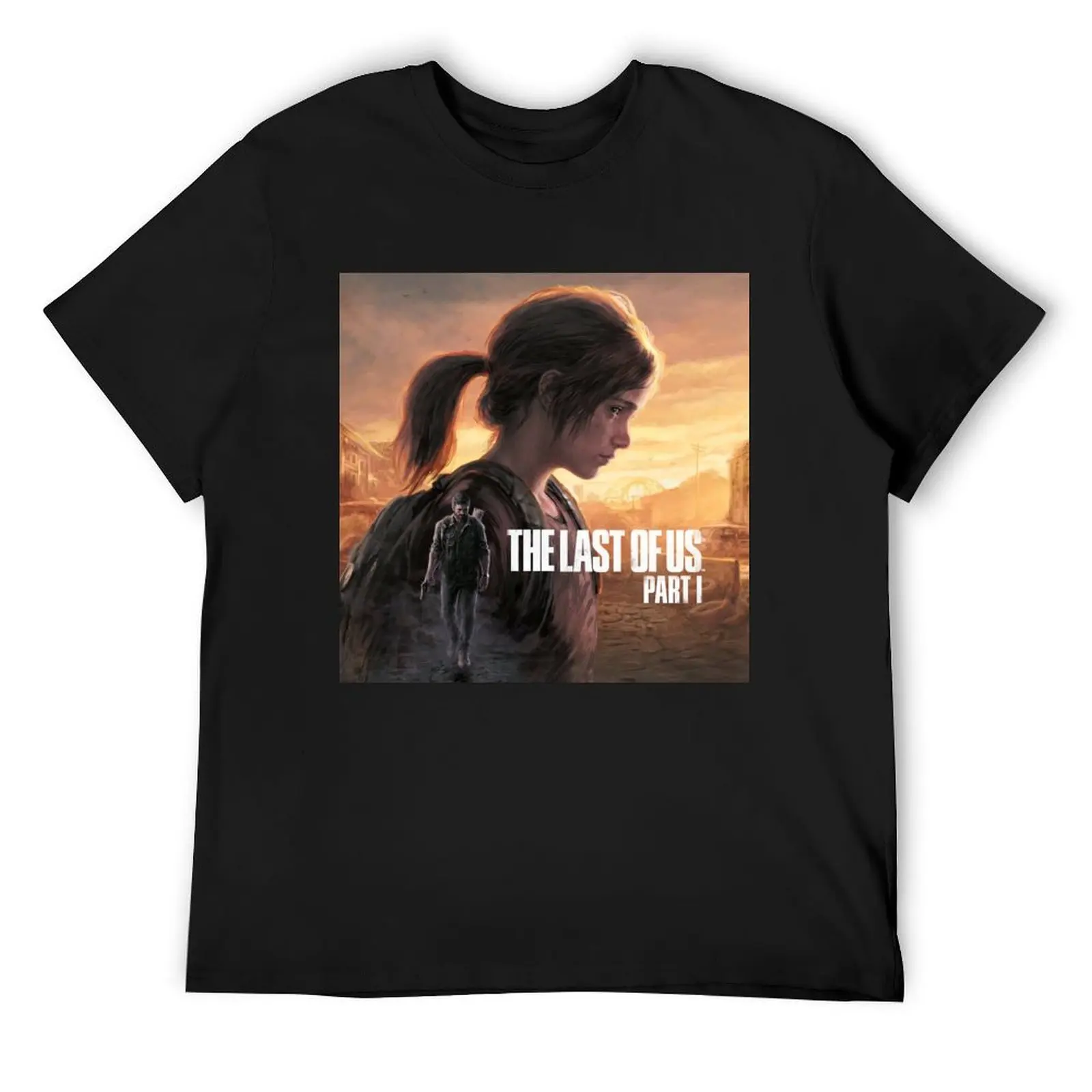 The Last Of Us Part 1 - Ellie T-Shirt tops sweat man t shirt heavy weight t shirts for men