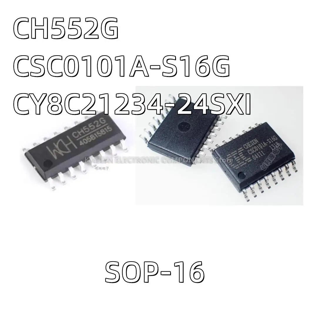 5Pcs/lot CH552 CH552G CSC0101A-S16G CSC0101A CY8C21234-24SXI  MCU CY8C21234-24SXI