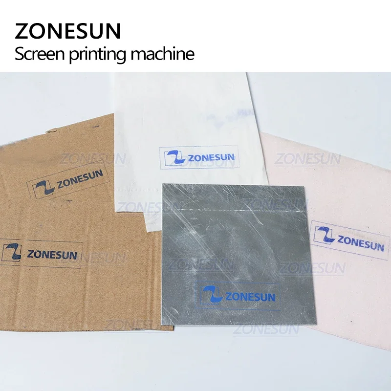ZONESUN طابعة استنسل عالية الدقة طابعة الشاشة الحريرية SMT لحام لصق آلة طباعة الشاشة الحريرية للخشب البلاستيكي المعدني